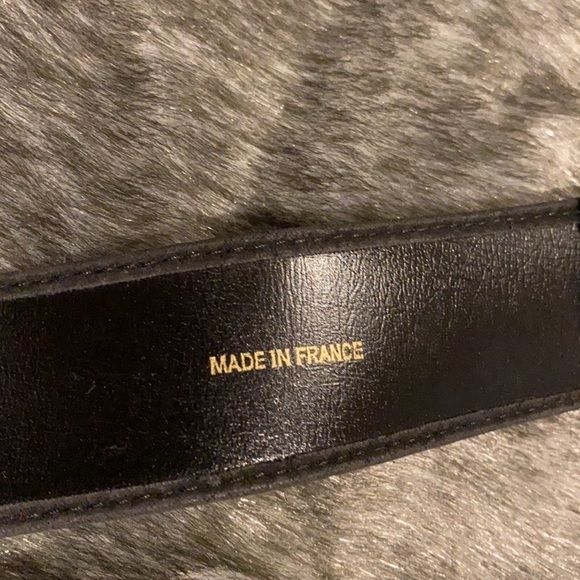 Vinyle Vintage made in France luxury fashion  belt 30 - Picture 10 of 12